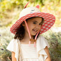FlapJackKids - Kids' Lifeguard Straw Hat - Bunny