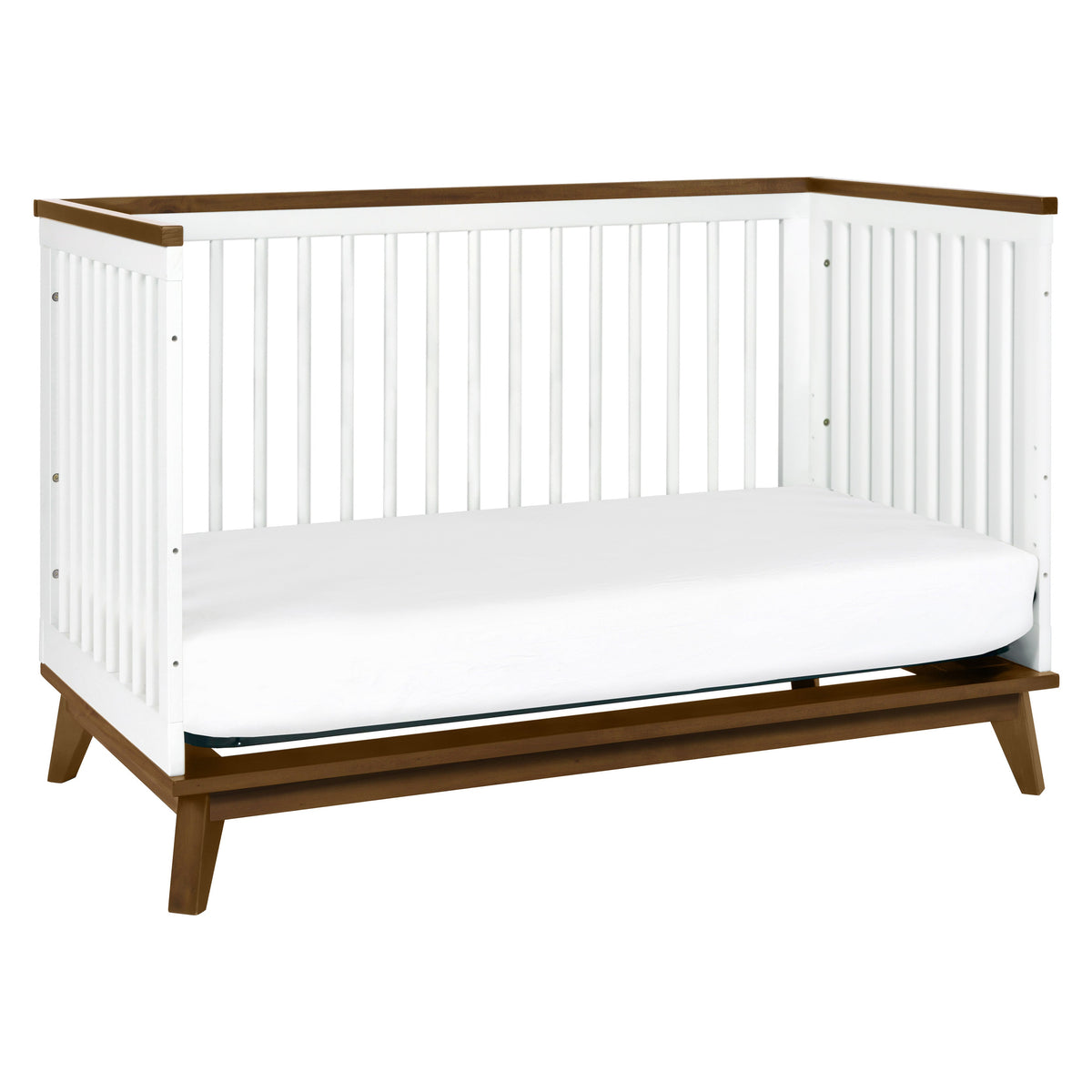 Babyletto Scoot 3-in-1 Convertible Crib with Toddler Bed Conversion Kit