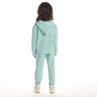 Andy & Evan - Kids Embossed Lounge Set | Aqua Bows