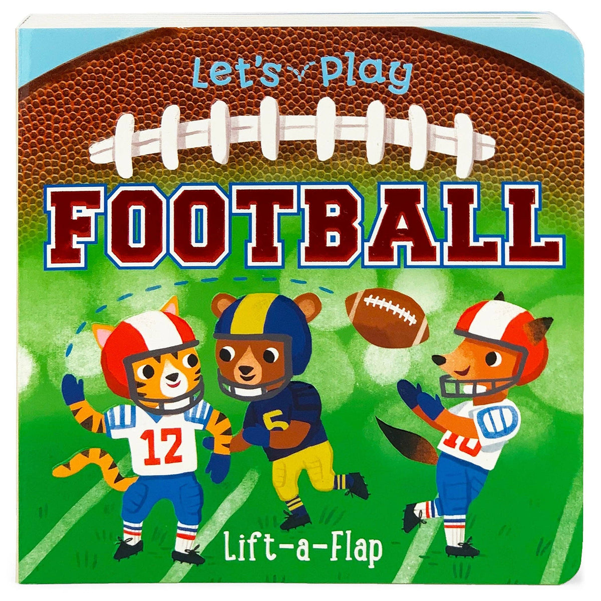 Cottage Door Press - Let's Play Football Lift-a-Flap Sports Board Book