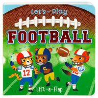 Cottage Door Press - Let's Play Football Lift-a-Flap Sports Board Book