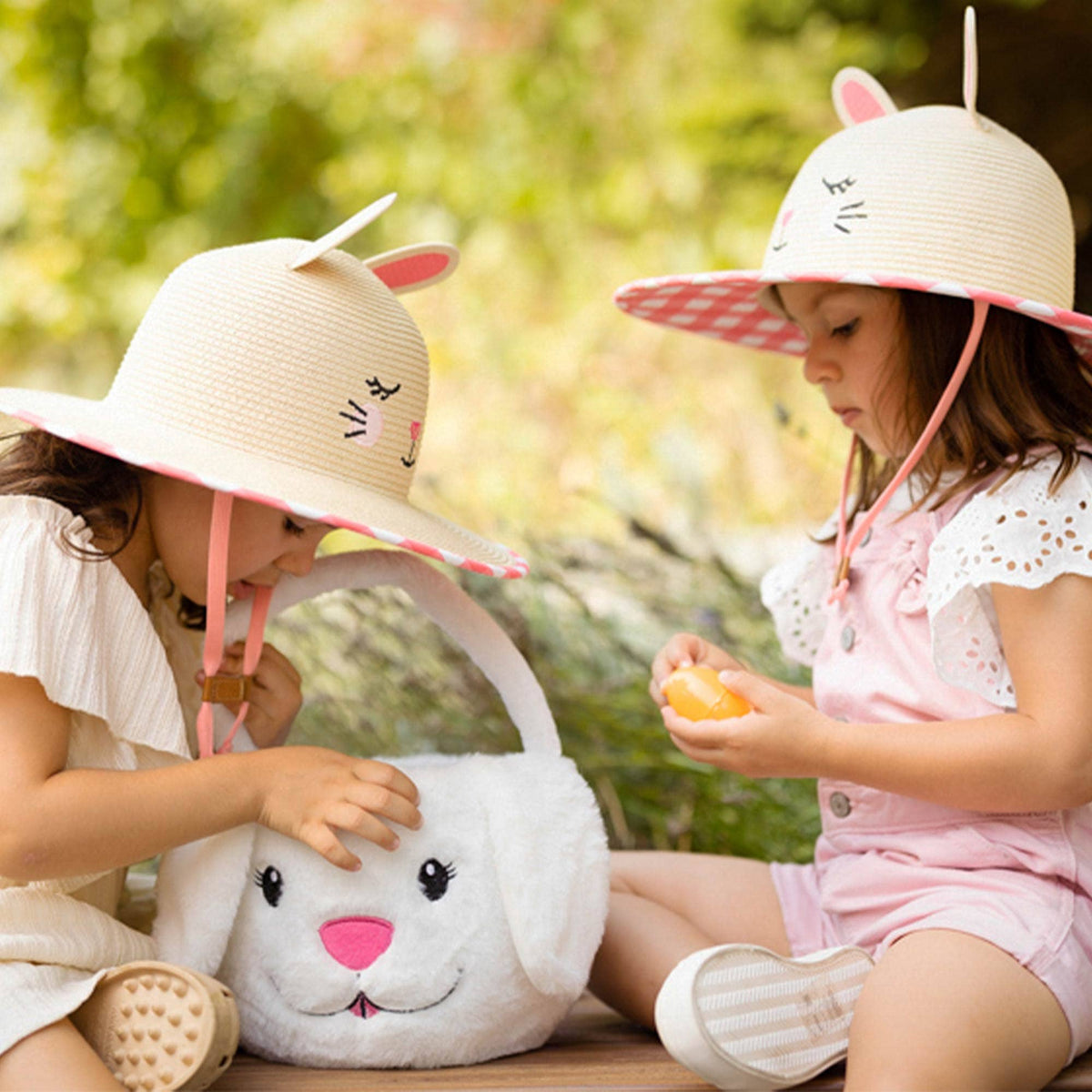 FlapJackKids - Kids' Lifeguard Straw Hat - Bunny