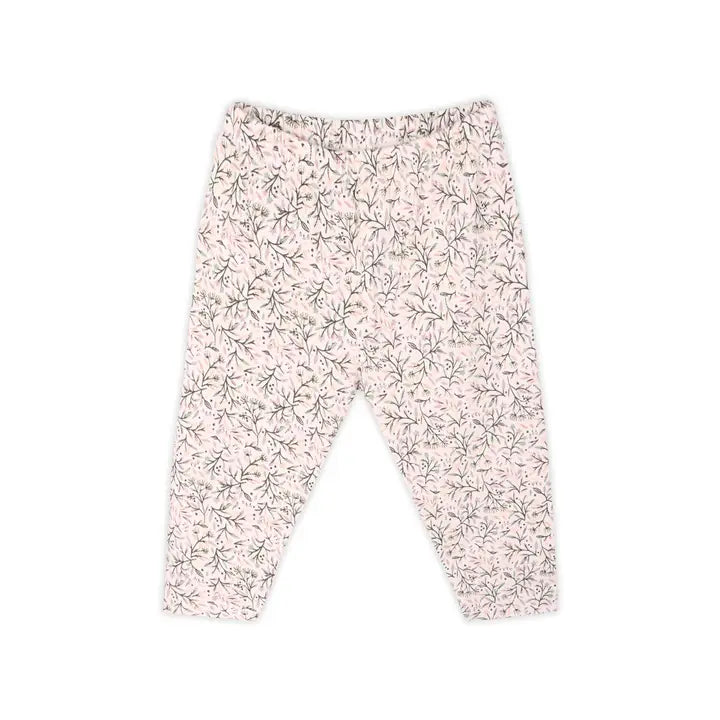 Viverano Organics Violet Bouquet Baby Sweatshirt & Legging Set -Organic Cotton