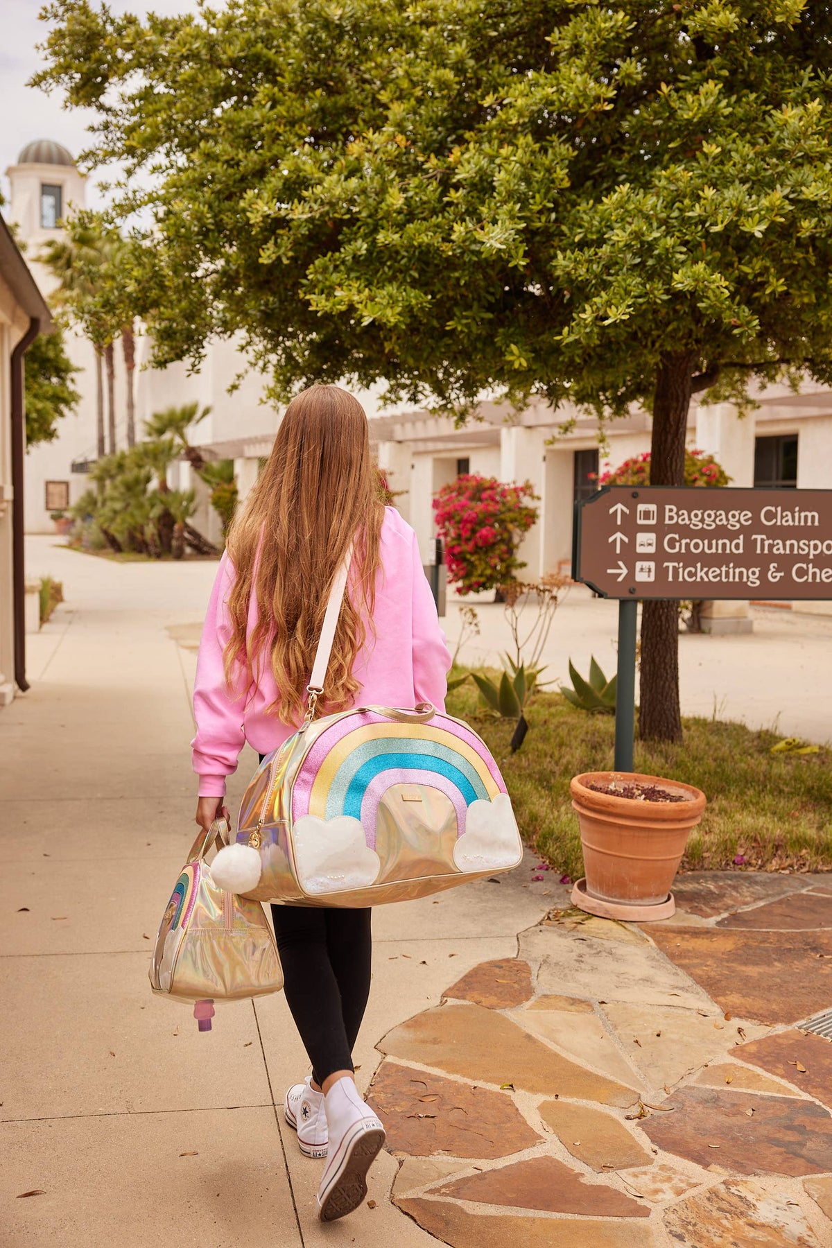 Glimmer Wish - Unicorn Rainbow Overnight Bag