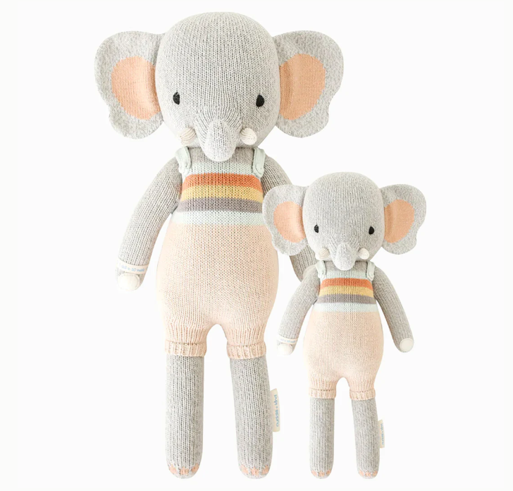 Cuddle + Kind Evan the elephant Little (13 in.)