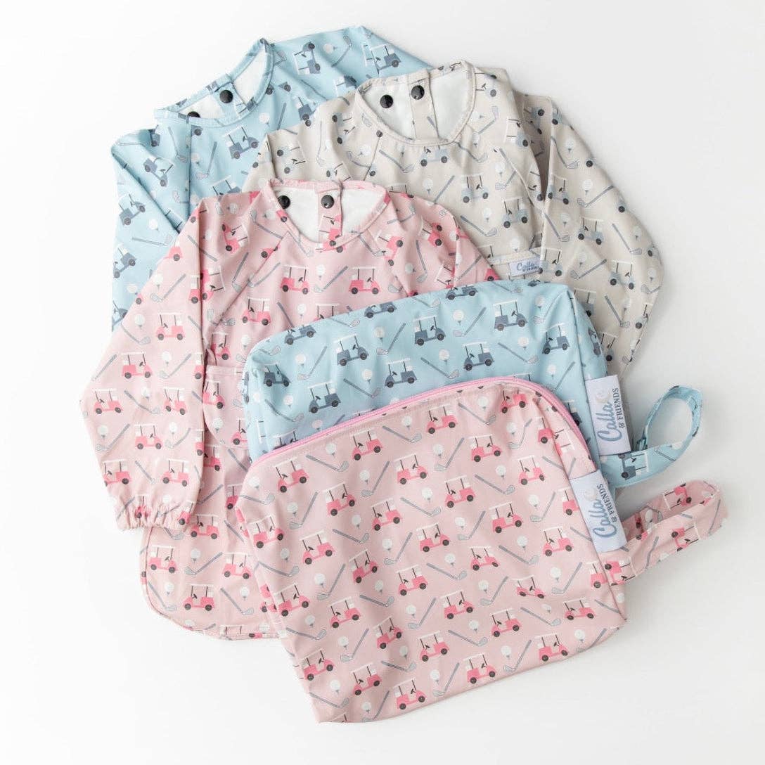 Calla & Friends - The Grayson Long Sleeve Bib - Golf