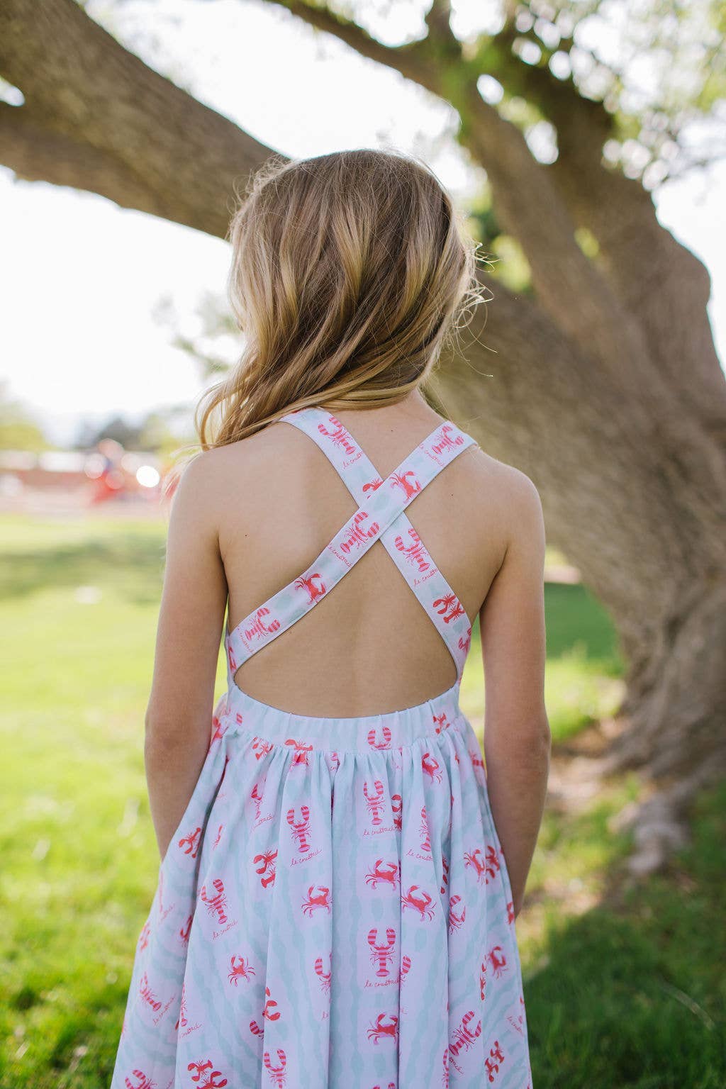 Ollie Jay - Sofia Dress in Le Crustace | Girls Twirl Dress