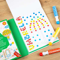 Simon & Schuster - ColorWorld: Dot Art Fun! by Editors of Silver Dolphin Books