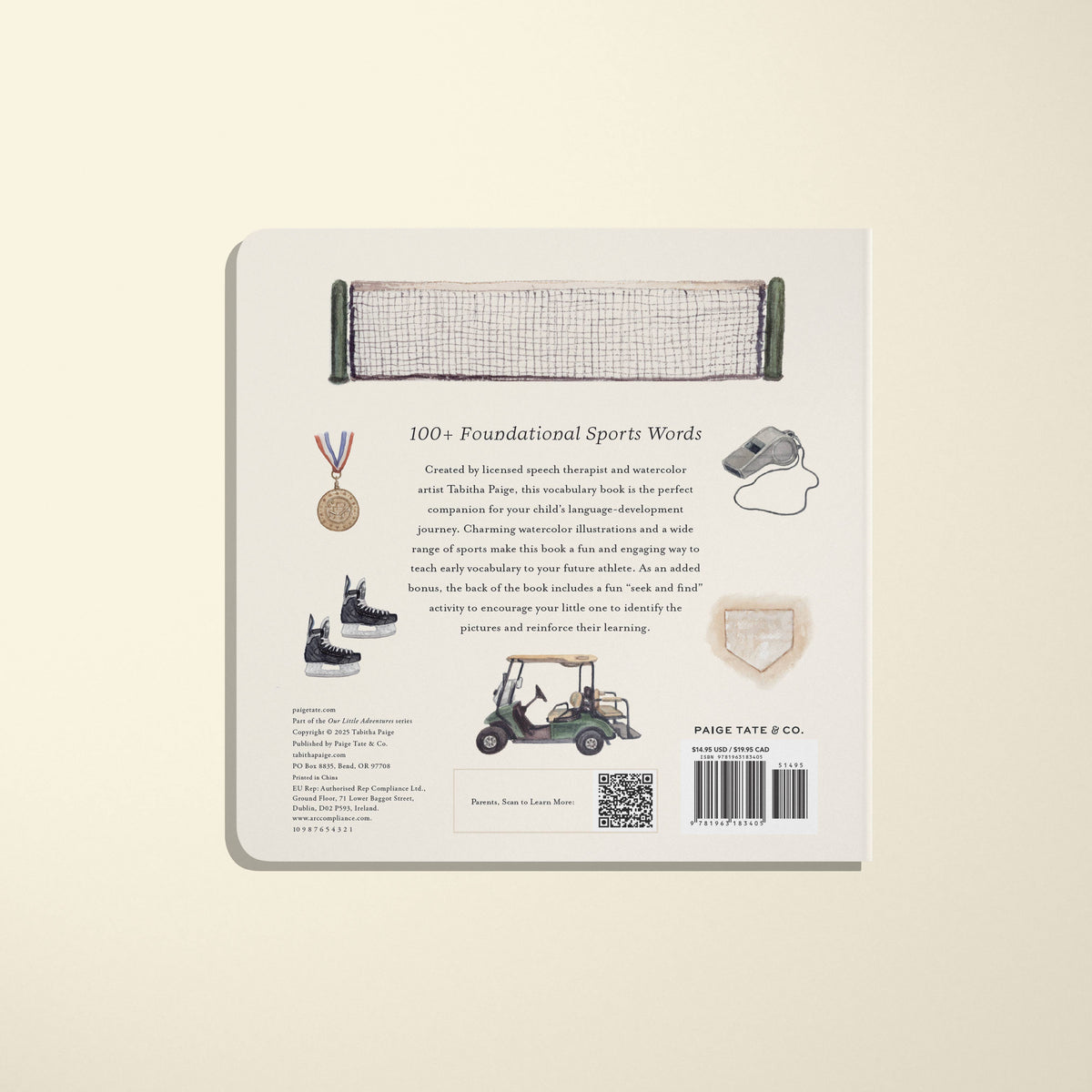 Paige Tate & Co. - Our Big Book of Sports (Board Book)