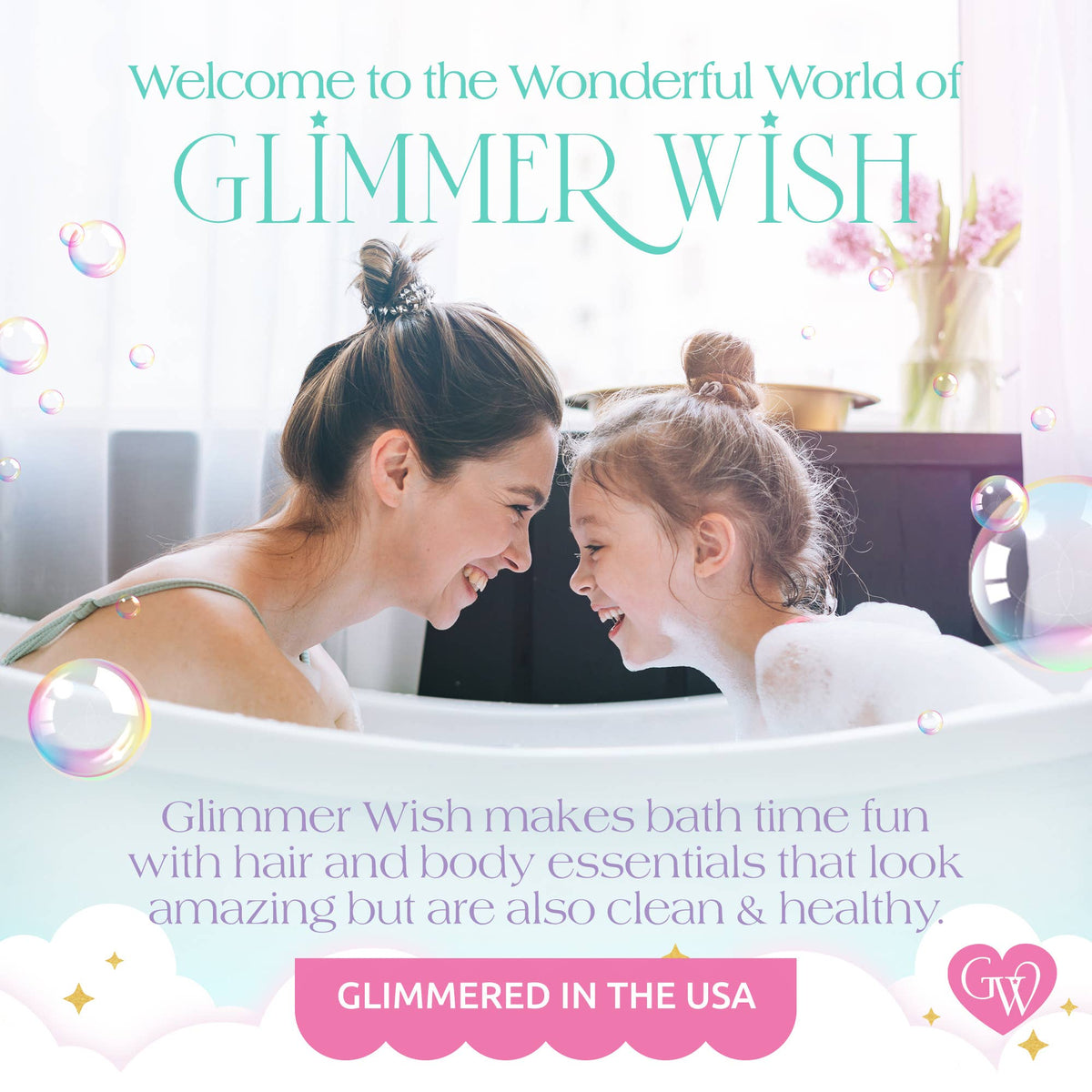 Glimmer Wish - Mermaid Hair Detangling Mist