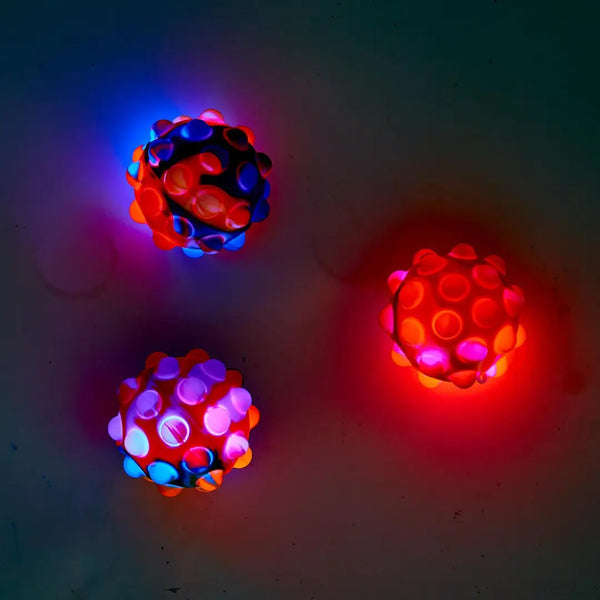 LED Popper Bouncy Ball by Cupcakes and Cartwheels