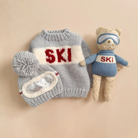 The Blueberry Hill Benjamin Bear Ski Toy Animal