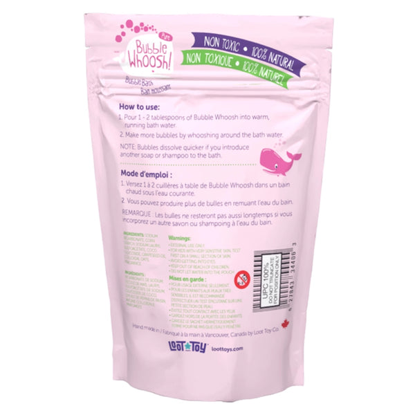 Bubble Whoosh Pure Non- Toxic Bubble Bath- Berries