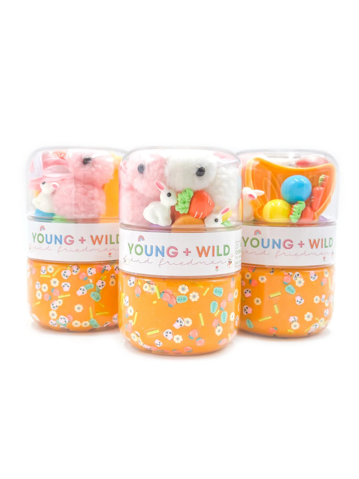 Young + Wild and friedman Grab & Go Sensory Dough Kit