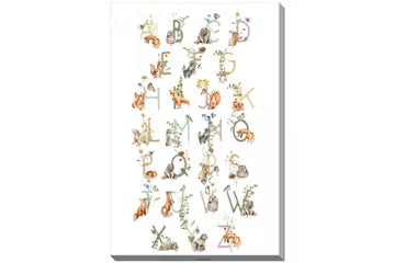 Streamlineart Woodland Friends Alphabet