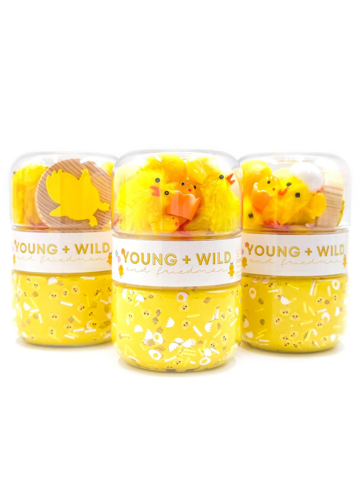 Young + Wild and friedman Grab & Go Sensory Dough Kit
