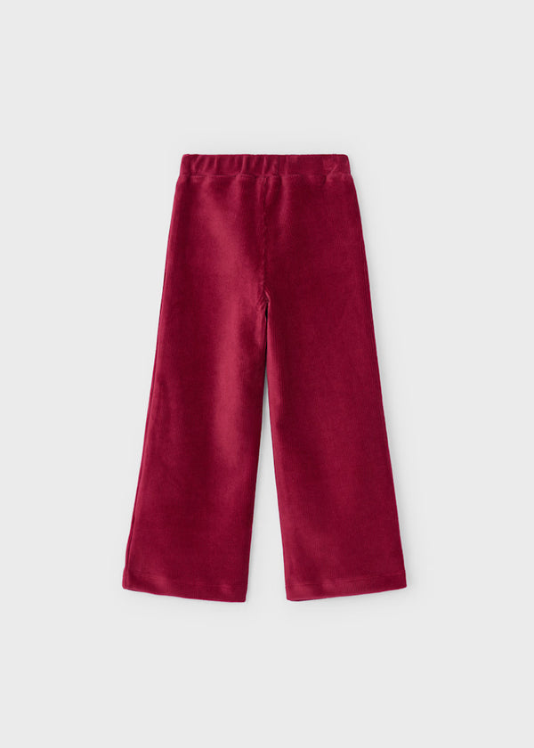 Mayoral Girl Corduroy Pants II Cherry