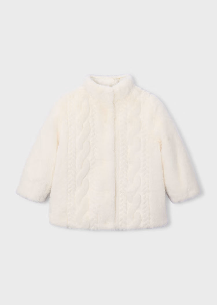 Mayoral Faux Fur Coat