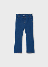 Mayoral Girl Flare Leggings II Dark Denim