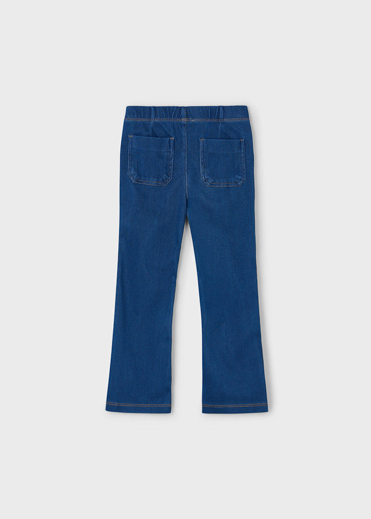 Mayoral Girl Flare Leggings II Dark Denim