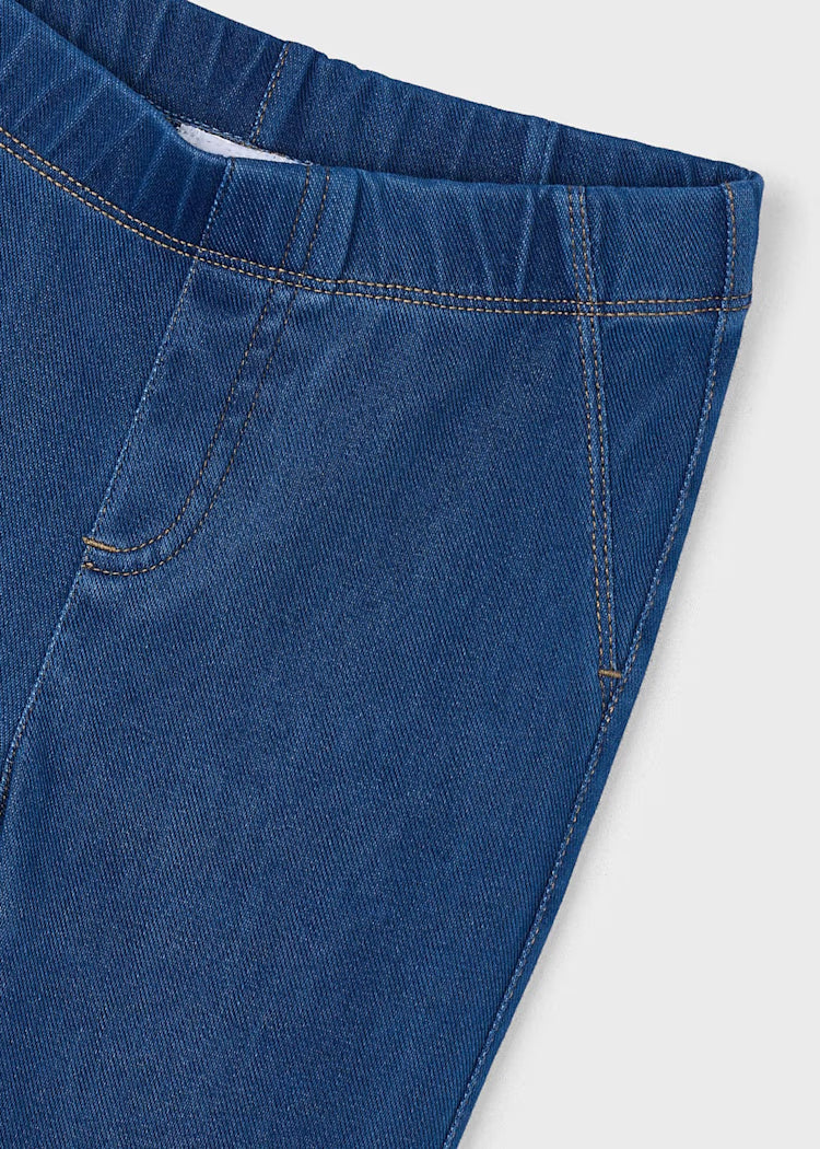 Mayoral Girl Flare Leggings II Dark Denim