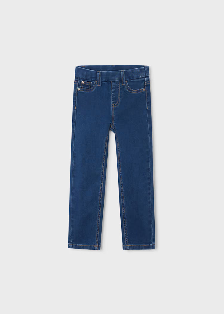 Mayoral Girl Jeans- Dark Denim