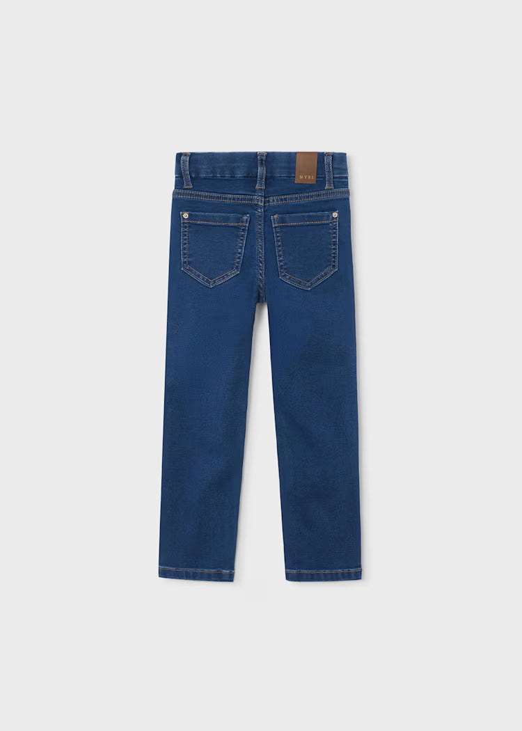 Mayoral Girl Jeans- Dark Denim