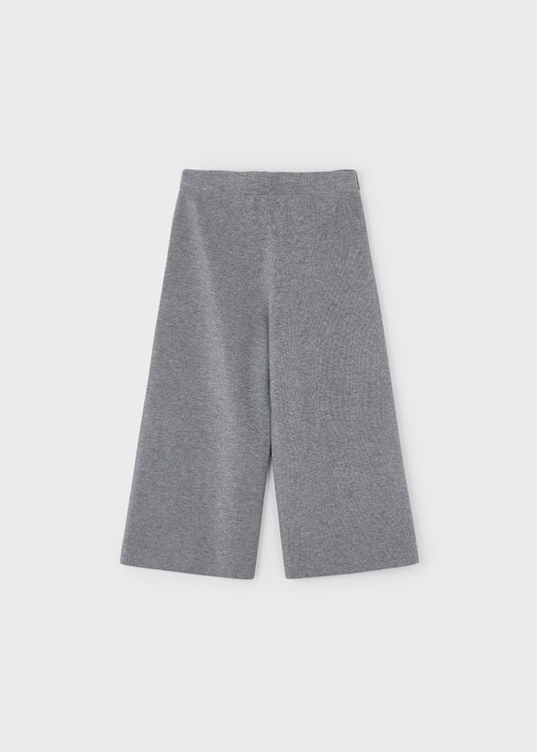 Mayoral Knit Culotte Pants with Bow