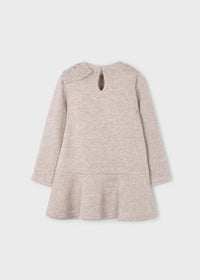 Mayoral Girl Knit Dress II Heather Toffee
