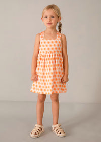Mayoral Girl Printed Dress- Sunshine