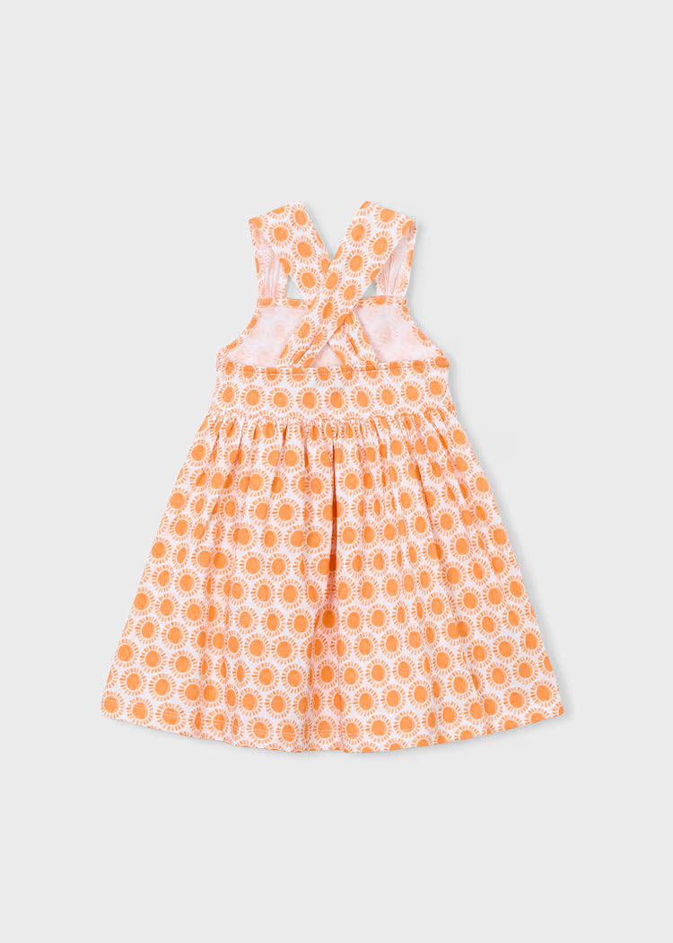 Mayoral Girl Printed Dress- Sunshine