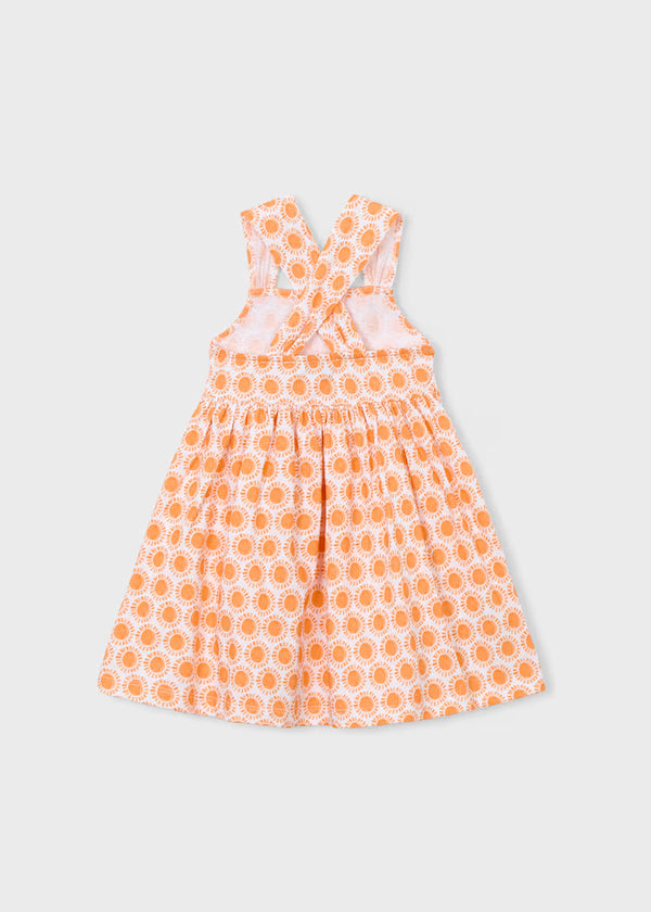 Mayoral Girl Printed Dress- Sunshine
