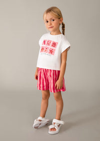 Mayoral Printed Shorts and T-shirt Set