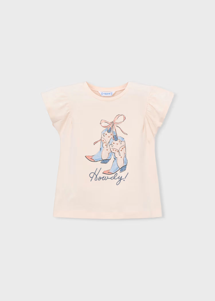 Mayoral Girl T-shirt- Howdy!