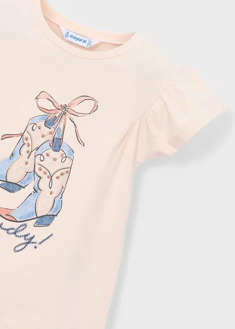 Mayoral Girl T-shirt- Howdy!