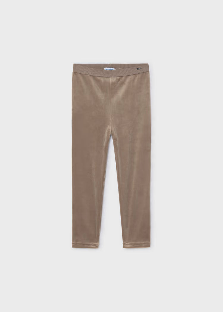 Mayoral Girl Velvet Leggings