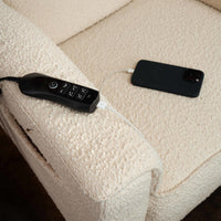 Namesake Willa Deluxe Power Recliner and Swivel Glider with Heat and Massage