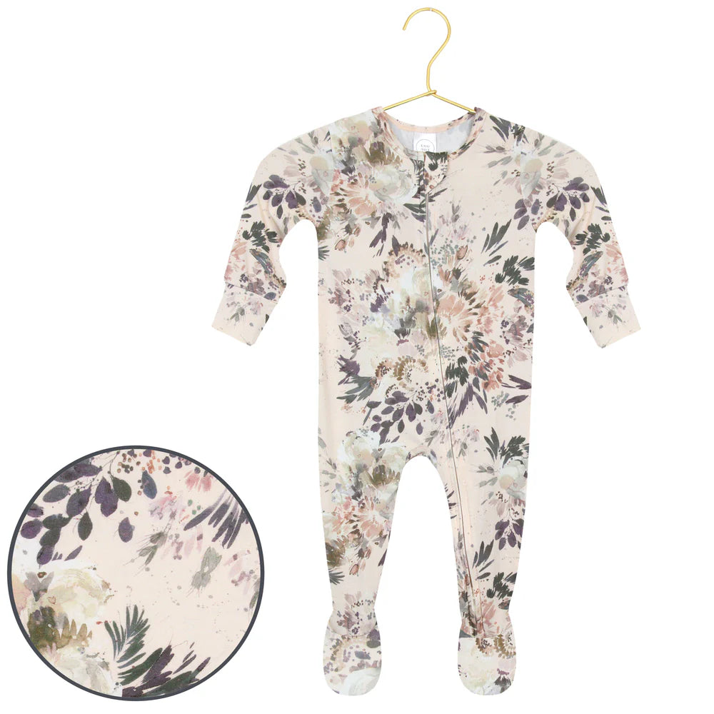 Lou Lou and Company Hazel Zipper Footie