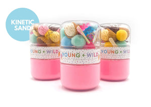 Young + Wild and friedman Grab & Go Sensory Dough Kit