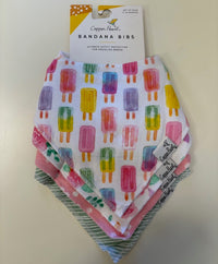 Copper Pearl Baby Bandana Bibs