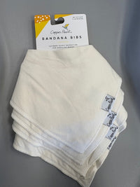 Copper Pearl 4 Pack Baby Bandana Bibs