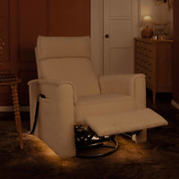 Namesake Willa Deluxe Power Recliner and Swivel Glider with Heat and Massage