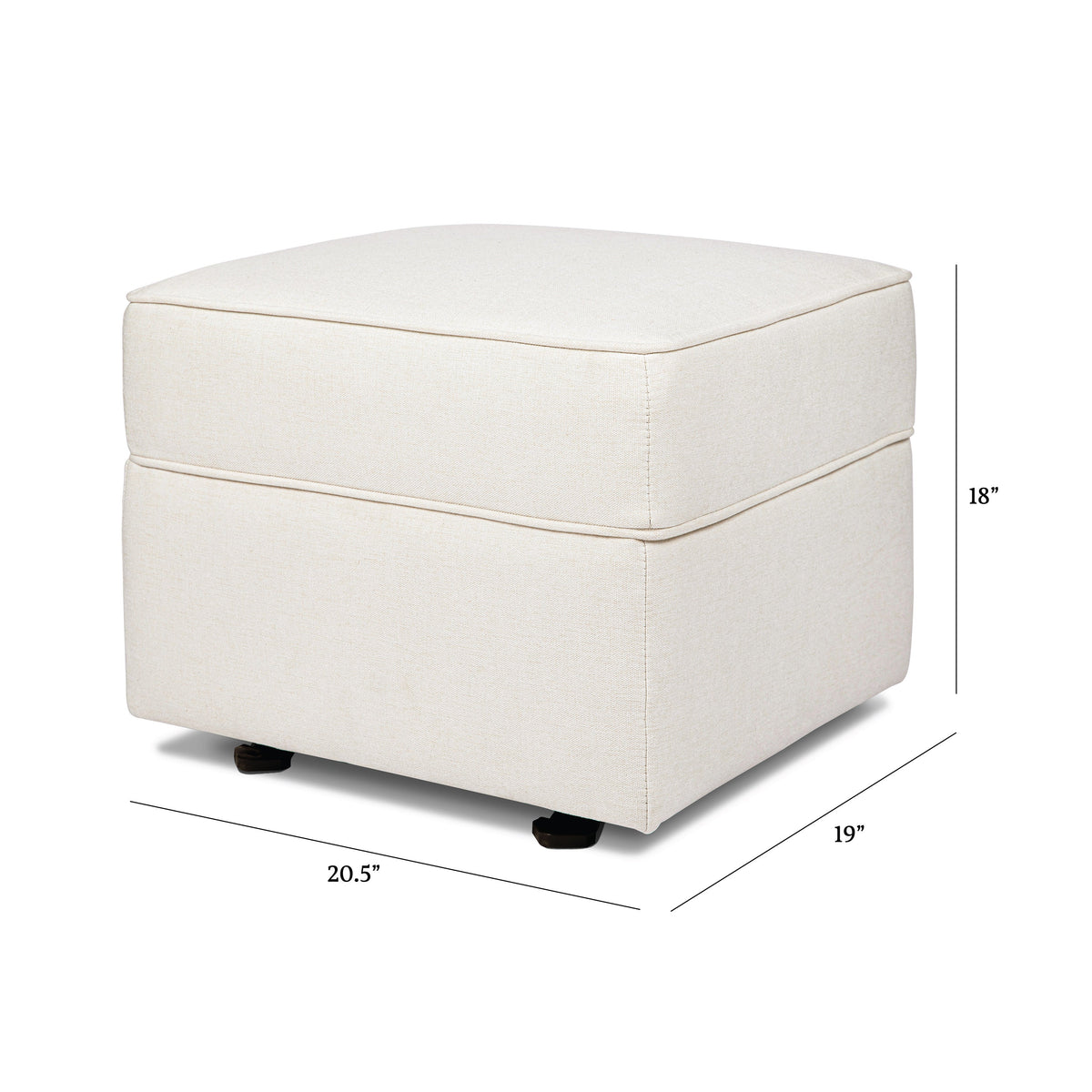 Namesake Willa-Alden Gliding Ottoman