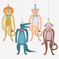 Meri meri Animal Party Hanging Decorations