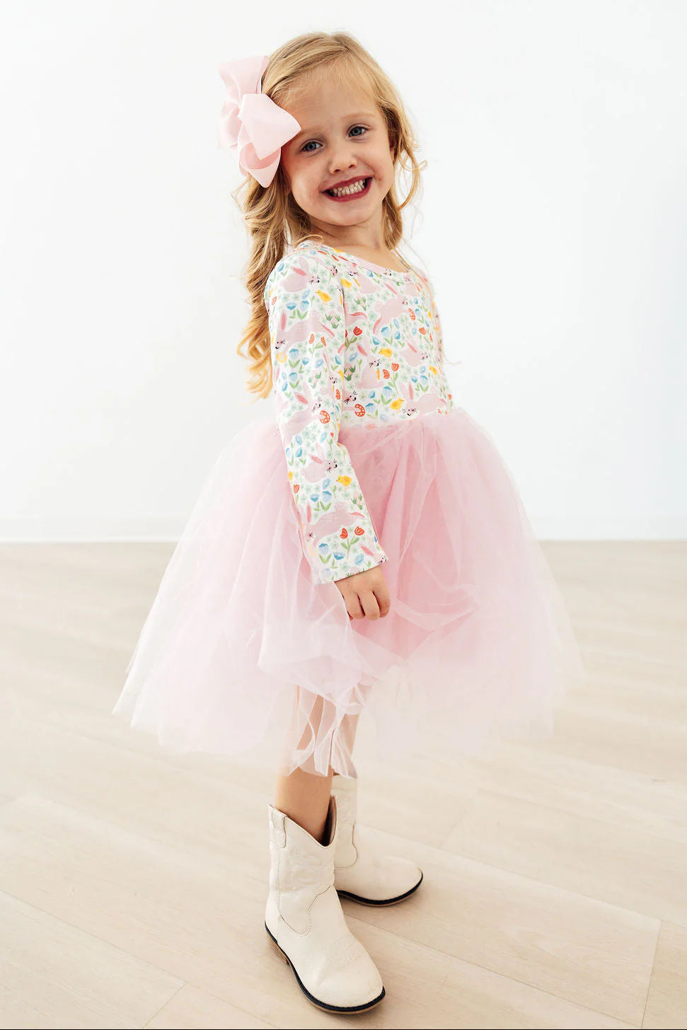 Mila and Rose Bunny Hop Tutu