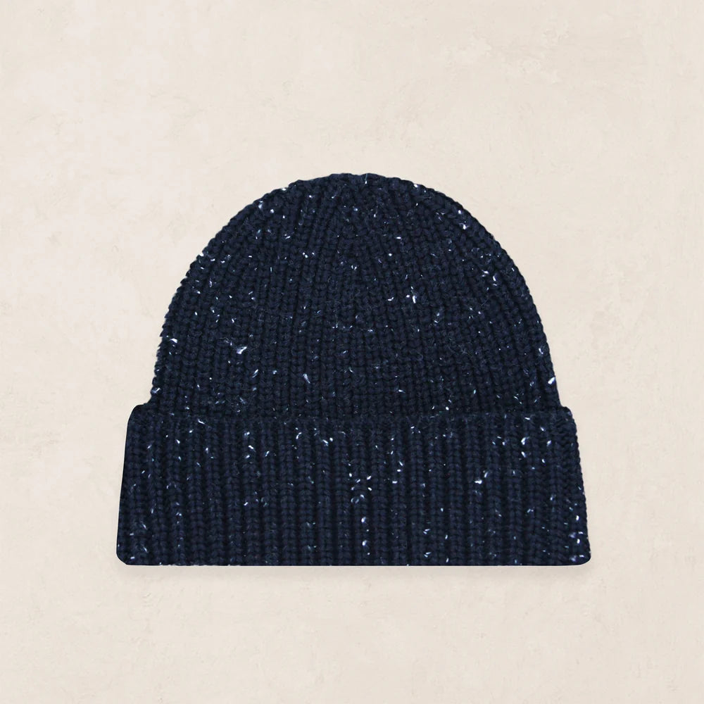 Lou Lou and Company Knit Beanie- Navy Speckle