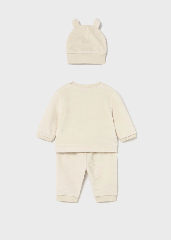 Mayoral Newborn Boy 3-Piece Corduroy Set