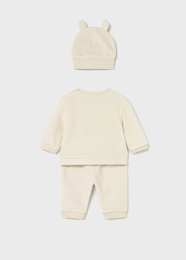 Mayoral Newborn Boy 3-Piece Corduroy Set