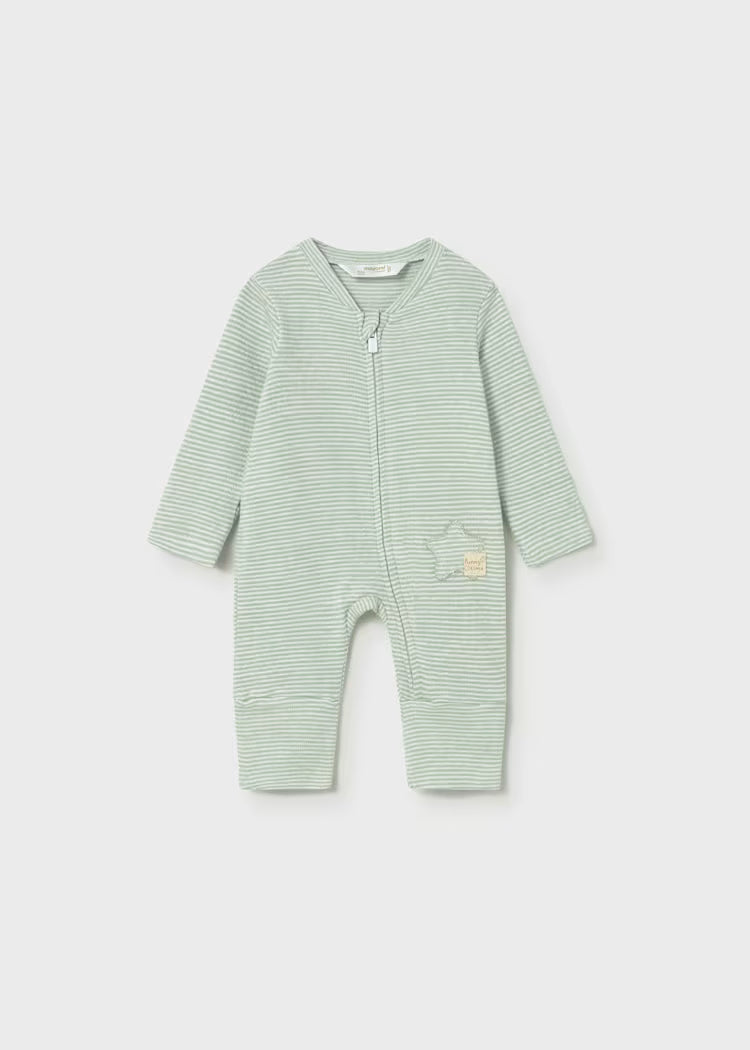 Newborn Boy Striped One-Piece