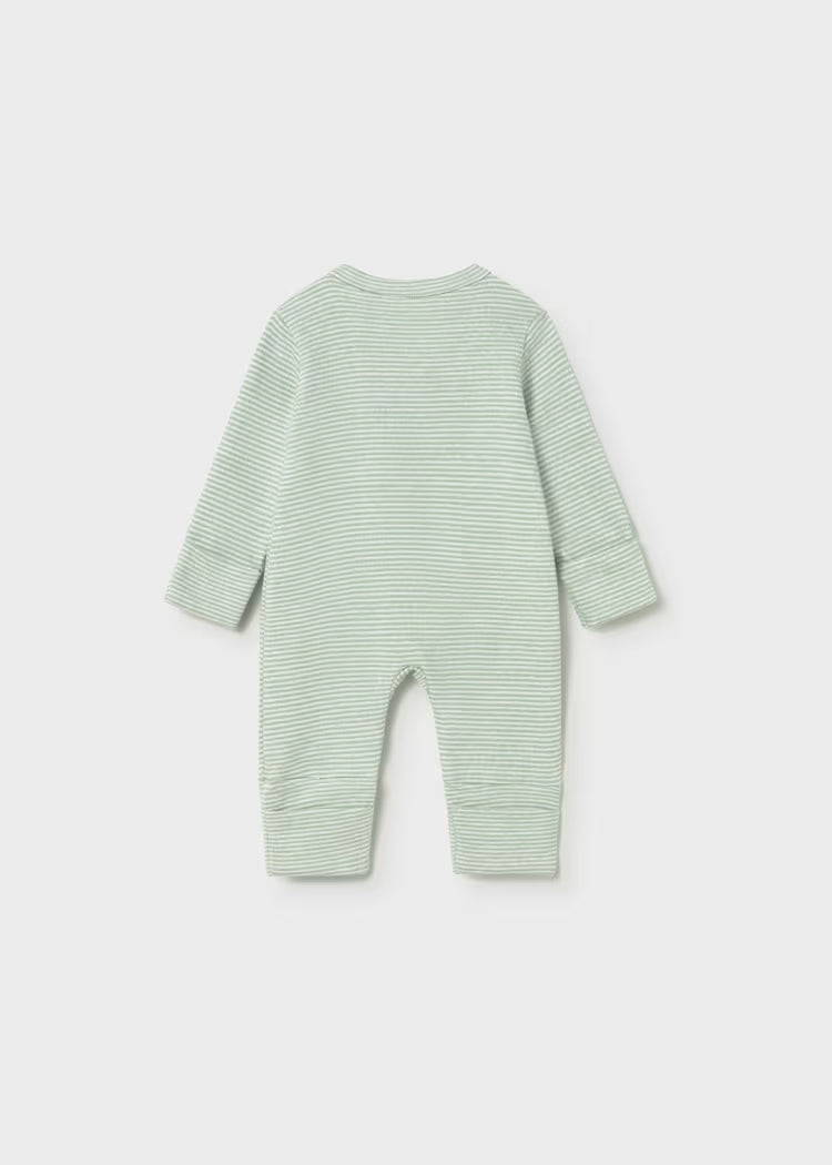 Newborn Boy Striped One-Piece